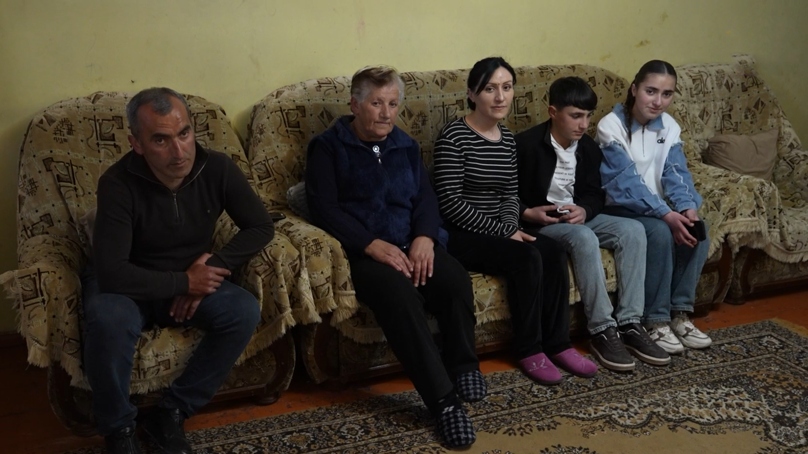 Ղազարյանների ընտանիք,
գ. Ծովագյուղ
